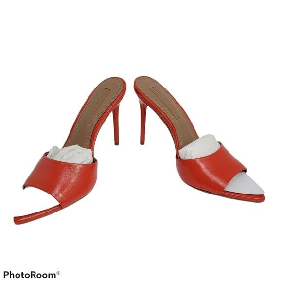 BCBGMAXAZRIA Dana Rodi Tomato Stiletto Heels, SIZE‎ 6 - Picture 11 of 12